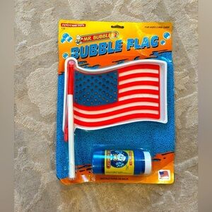 Vintage TootsieToy Mr Bubbles Bubble Flag Wand Tray Bubbles VERY RARE